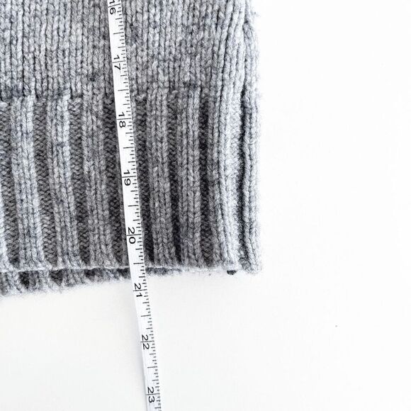 Tna Womens Aritzia Sea To Sky Cowichan Nordic Aztec Knit Full Zip Sweater Gray S - Picture 7 of 7